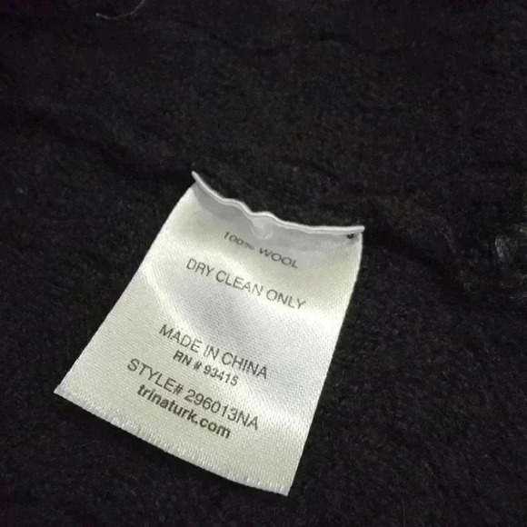 Trina Turk Vermouth Wool Cardigan -  S - Picture 9 of 9